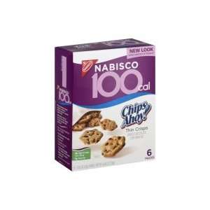  Nabisco 100 Cal Thin Crisps, Chips Ahoy, 4.68oz, (pack of 