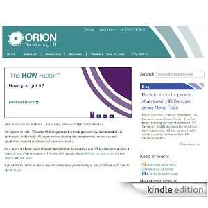  HR Thought Leadership Kindle Store Orion Partners