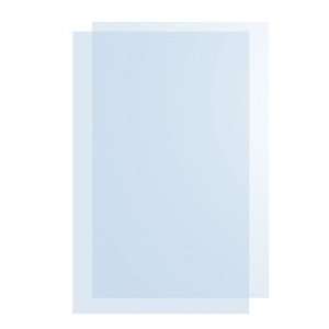  Clear Plastic Lens 14 x 22 2/Set: Office Products