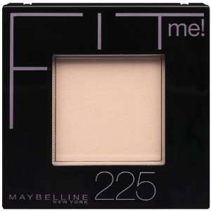 Maybelline New York Fit Me Powder, 225 Medium Buff, 0.3 Ounce, Pack 