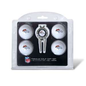  BSS   Denver Broncos NFL 4 Ball/Divot Tool Set: Everything 