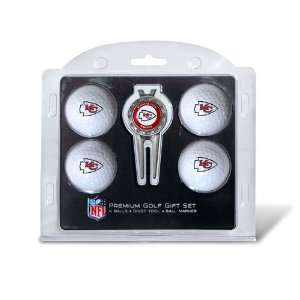    BSS   Kansas City Chiefs NFL 4 Ball/Divot Tool Set 