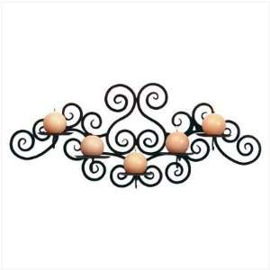  5 Candle Holder Swirl Wall Sconce: Home & Kitchen