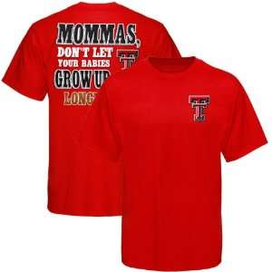  NCAA Texas Tech Red Raiders Scarlet Mommas T shirt: Sports & Outdoors