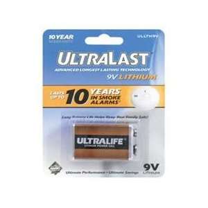  9 Volt Lithium Ion Battery   Single Pack