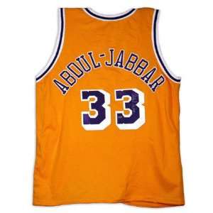  Kareem Abdul Jabbar Los Angeles Lakers Autographed Gold 