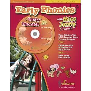 EDUTUNES FRIENDS CD BOOK SET EARLY PHONICS WITH MISS JENNY 