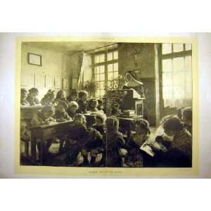  1904 School Young Girls Children Nun Sister Convent