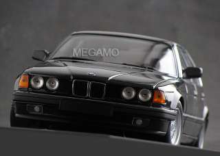 Negro 1/18 diamante de E32 Minichamps BMW 730i 730 1986