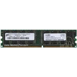    256MB 184p PC2100 CL2.5 8c 32x8 DDR