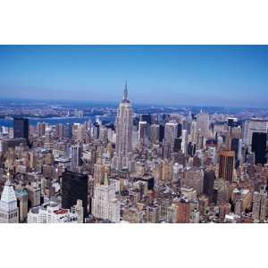   NEW YORK MANHATTAN CITYSCAPE 24x36 WALL POSTER 33130
