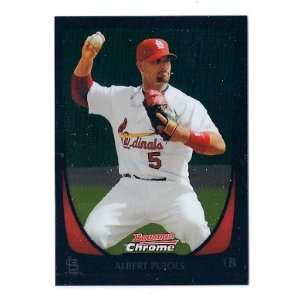   Bowman Chrome #5 Albert Pujols St. Louis Cardinals: Sports & Outdoors