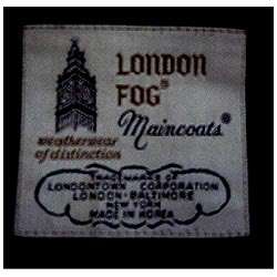 LONDON FOG Mens Vintage Mac Trench Raincoat Winter Coat Fleece Zip 