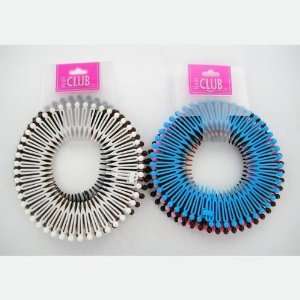  4 Pc Spike Round Hair Tie Case Pack 48   893889 Beauty