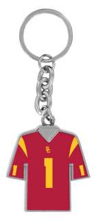 USC Trojans Football Key Chain Keychain Ring Fob Holder  