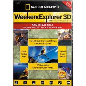    National Geographic Weekend Explorer 3D Mapping Software Software