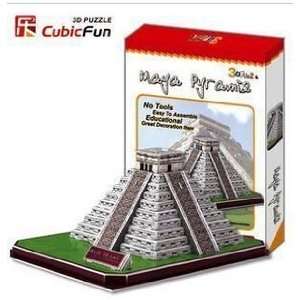  Mesoamerican Pyramids(mayan Pyramids),3d Puzzle 