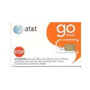  ATT Wireless GO Phone SIM Card 3G 2G / EDGE: Cell Phones 