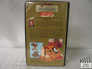 Pluto   Cartoon Classics Limited Gold Edition VHS  