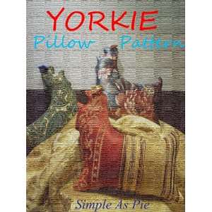  Yorkie Pillow Sewing Pattern 