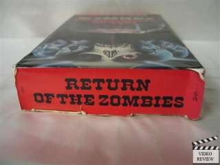 Return of the Zombies VHS Stan Cooper  