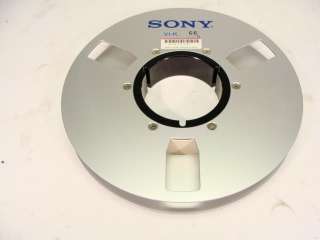 Genuine Sony V1 K 66 Minute Broadcast VTR 1 Tape Take Up Reel Nice 