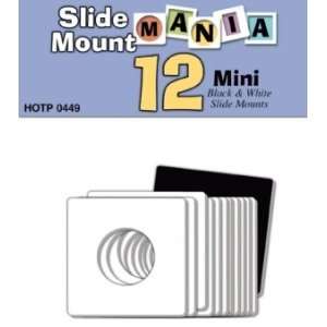  SLIDE MNTS MINI BLK/WHT 12/PK Patio, Lawn & Garden