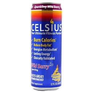 Celsius Celsius RTD Sparkling Wild Berry 12 x 12 Oz