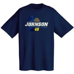  Jimmie Johnson 2007 Nextel Cup Champion T Shirt: Sports 