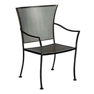  Woodard 4X0001 40 Amelie Arm Outdoor Dining Chair: Home 