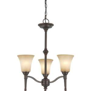  Nuvo Lighting 60/4245 Three Light Franklin Chandelier with 