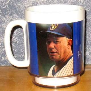 Milwaukee Brewers George Bamberger Thermo Serv Coffee Cup  