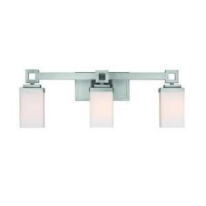 Golden Lighting 4444 BA3 PW 23.5 Inch W by 8.25 Inch H by 5.25 Inch E 