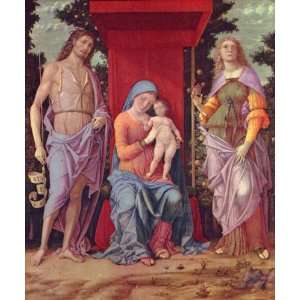  Hand Made Oil Reproduction   Andrea Mantegna   24 x 28 