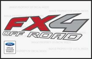 2006 Ford F250 FX4 OffRoad Decals Stickers   F Truck Super Duty Off 