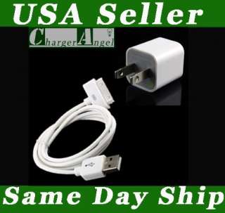 New USB Wall Charger + Cable For IPod Touch IPhone 3G  
