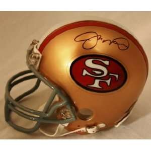    Joe Montana Autographed 49ers Mini Helmet: Everything Else