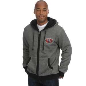 Pro Line San Francisco 49ers Mens Melange Hooded Sweatshirt with 