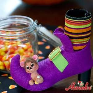  5 Peek a Boo Witches Shoe By Annalee: Home & Kitchen