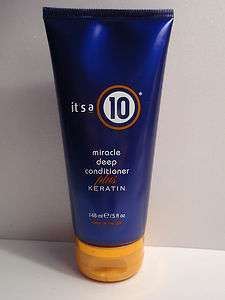 ITS ITS A 10 LEAVE IN HAIR MIRACLE DEEP CONDITIONER PLUS KERATIN 