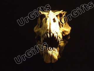   Replica Dinosaur Fossil Tyrannosaurus Skull 1:10 T Rex Hand Made NEW