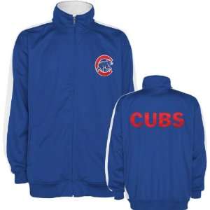  Chicago Cubs Royal Eagle Track Jacket: Sports & Outdoors
