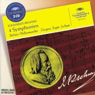 Brahms: 4 Symphonien by Johannes Brahms, Eugen Jochum and Berlin 