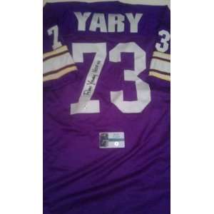  Ron Yary Signed Minnesota Vikings Jersey: Everything Else