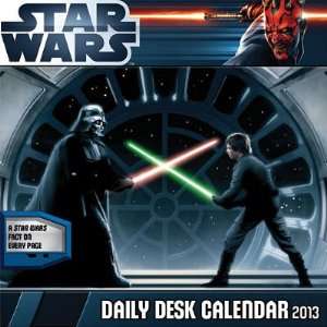 5x5) Star Wars The Saga 2013 Daily Desk Calendar 