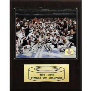   2009 10 Stanley Cup Celebration Champions Plaque