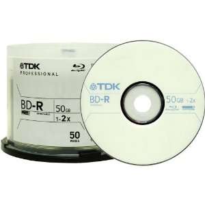  TDK 2x BD R Double Layer Media   50 GB   120mm Standard 