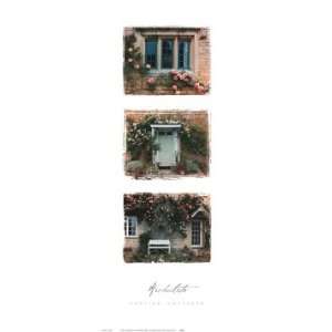 Catherine Archuleta English Cottages 16x38 Poster Print  