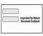   Tops Double Window Tax Form Envelope for 1099 Misc R Forms, 9 x 5 5/8