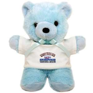  Teddy Bear Blue Mess With Me You Mess With the Whole 
